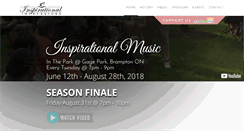 Desktop Screenshot of inspirationalmusic.org